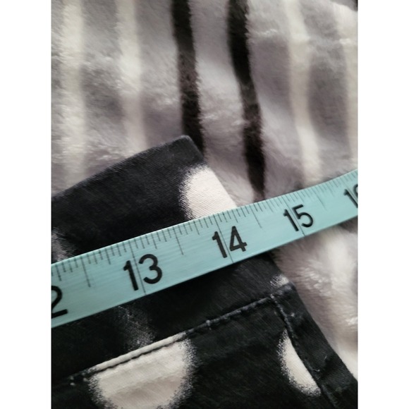 Fox Racing Shorts Womens Sz: 5 Black White Polka Dot High Waisted Zip Front Moto - Picture 7 of 10